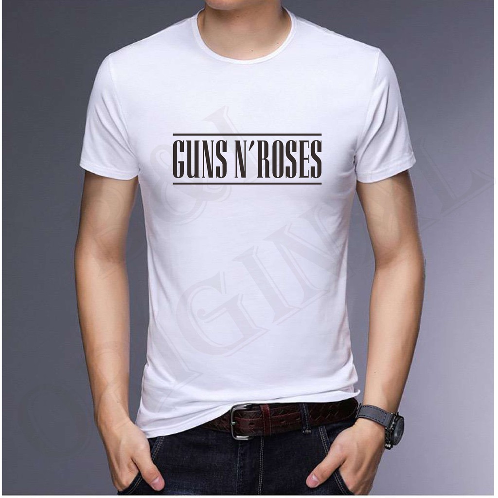 BS/COD/BAJU KAOS TANGAN PENDEK GUNS N/PRIA/REALPICTURE