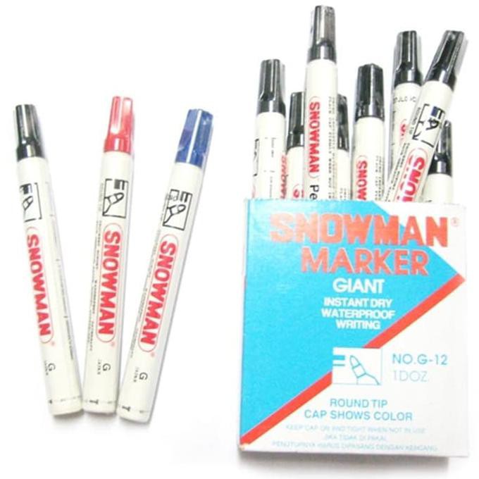 

Spidol Snowman Permanent Marker