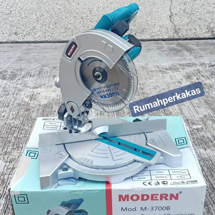 Modern Mesin Alumunium 7" M-3700B Mitersaw Modern M-3700B Termurah