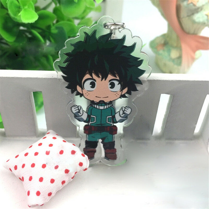 Boku no hero academia Cosplay My Hero Academia Two Sides Acrylic Keychain