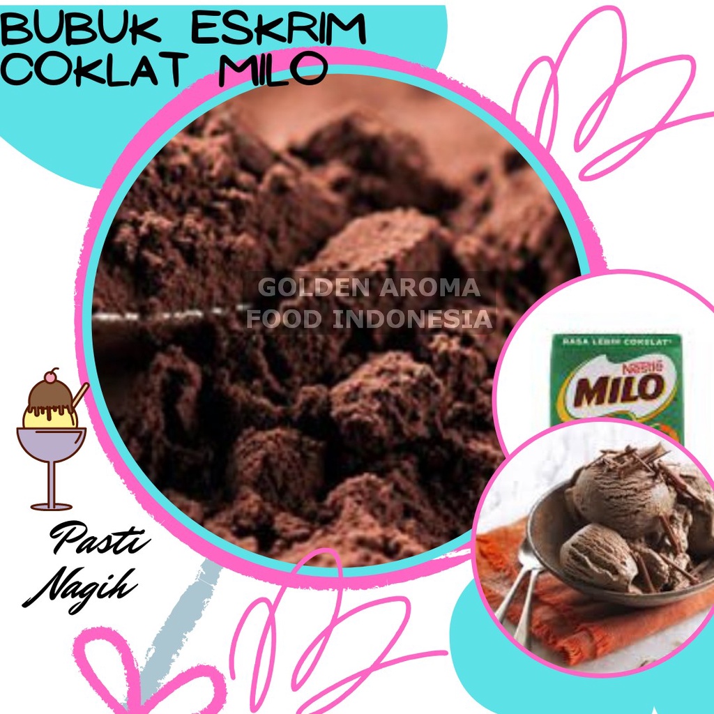 

Bubuk Es Krim Coklat Milo 1 Kg l Serbuk Ice Cream Coklat Milo 1Kg Kiloan Bahan Instan Premix Soft Hard Gelato Murah Enak Terbaik GAFI Jual Intanst Suntik Tempat Terdekat Harga