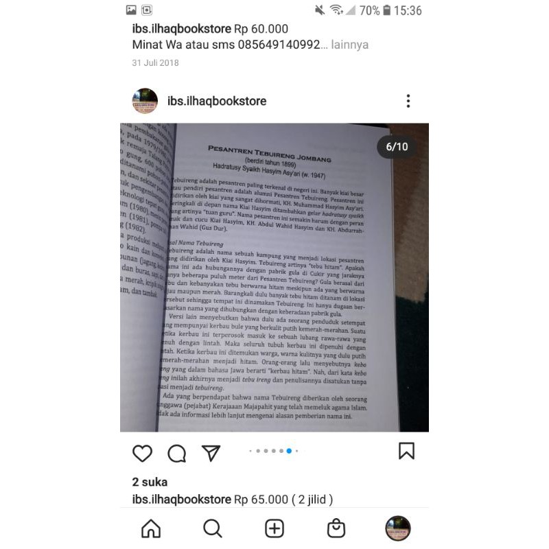 Napak tilas masyayih diJAWA buku ada 2 JILID