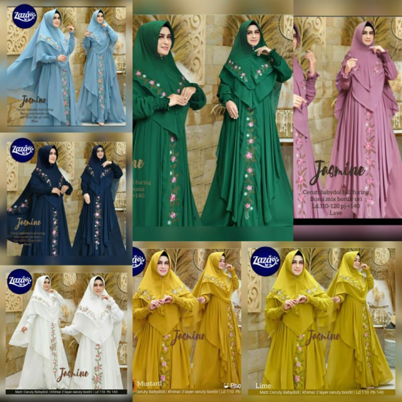 Syari Jumbo - Syari Set - Jasmine