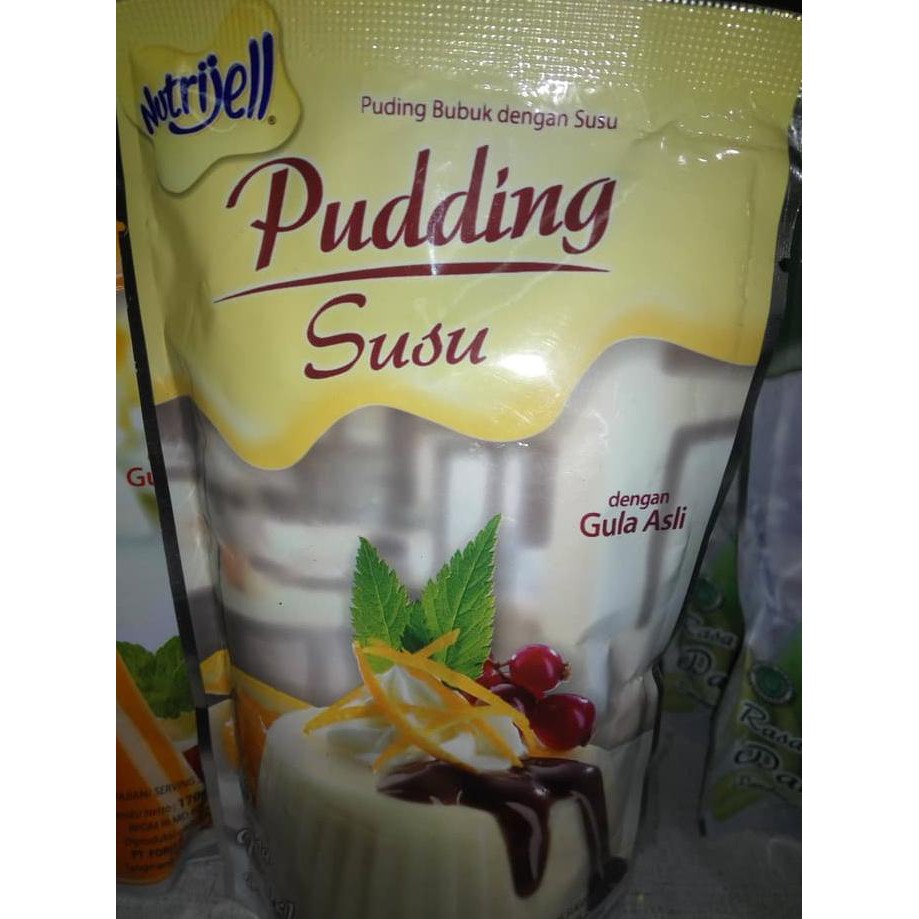 

Diskon! Nutrijell Puding Susu Rasa Vanila Vanilla Flavour 120Gr (4.2Oz)