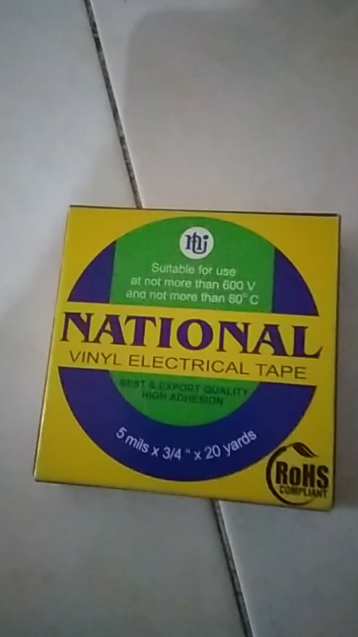 National Isolasi Lakban Kabel Listrik