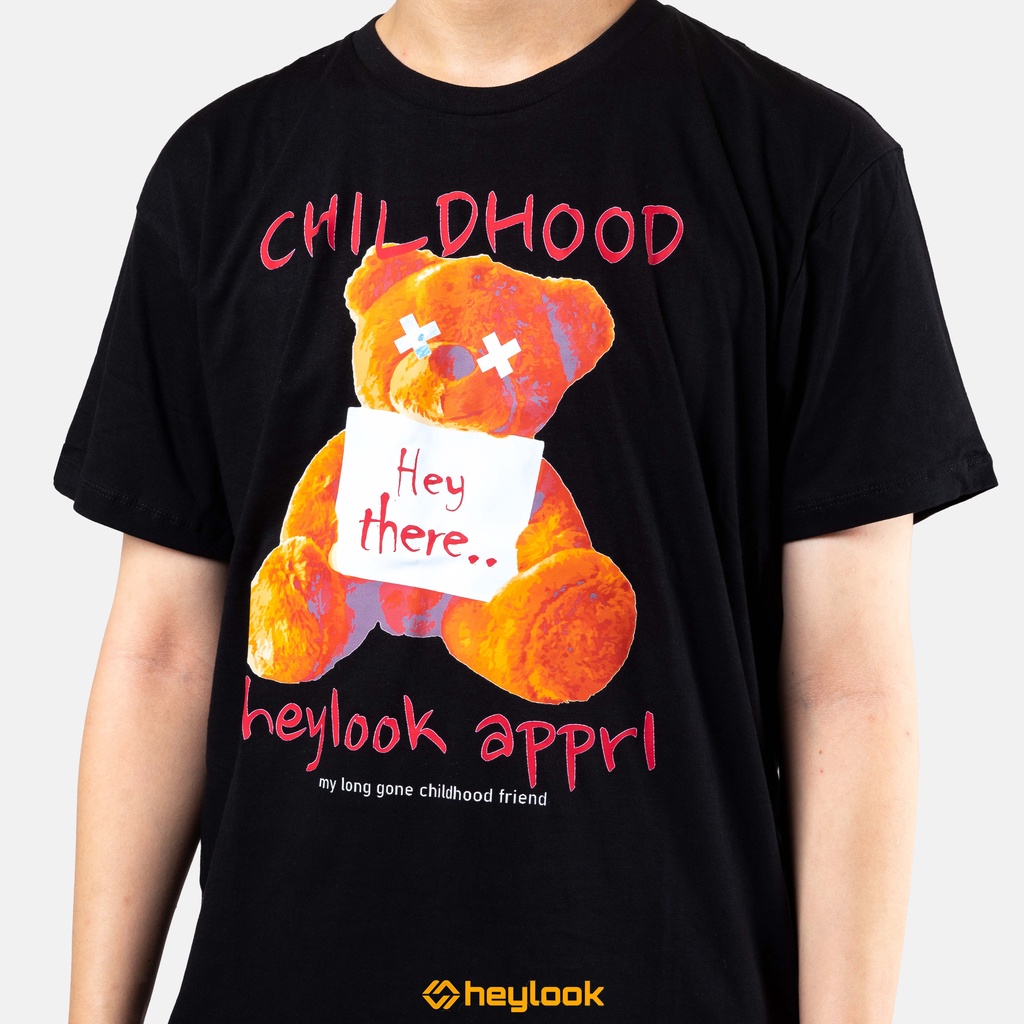 HEYLOOK Project - Hey There | T-Shirt Pria Wanita | Kaos Pria Wanita Unisex