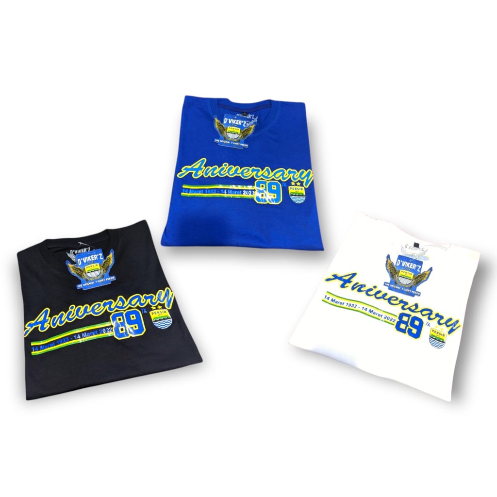 TERBARU kaos persib anniversary simple elegant pria wanita