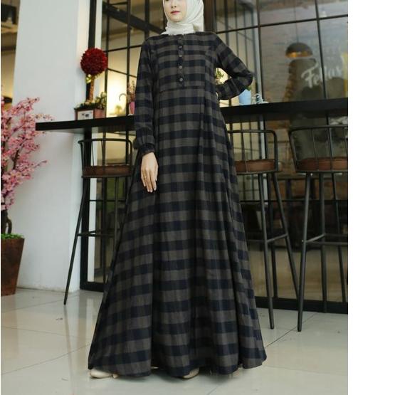 Flash Sale -  DRESS  GAMIS FLANEL | TATU ORIGINAL