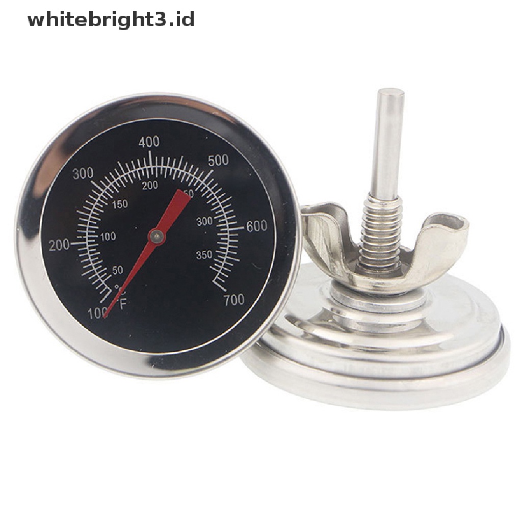 (whitebright3.id) Termometer Oven / BBQ 700 Derajat Bahan Stainless Steel