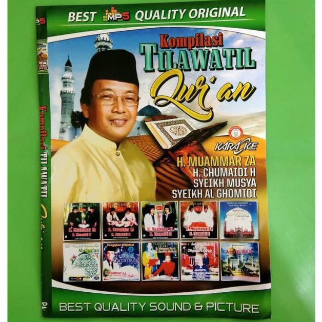 KASET VCD VIDEO PENGAJIAN NGAJI TILAWATIL QURAN