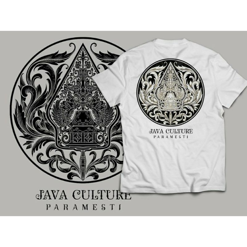 Kaos Jawa Distro / Kaos Budaya Culture Java Culture