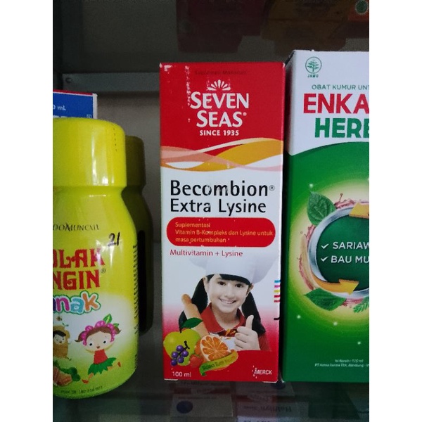 BECOMBION EXTRA LYSINE 100 ML