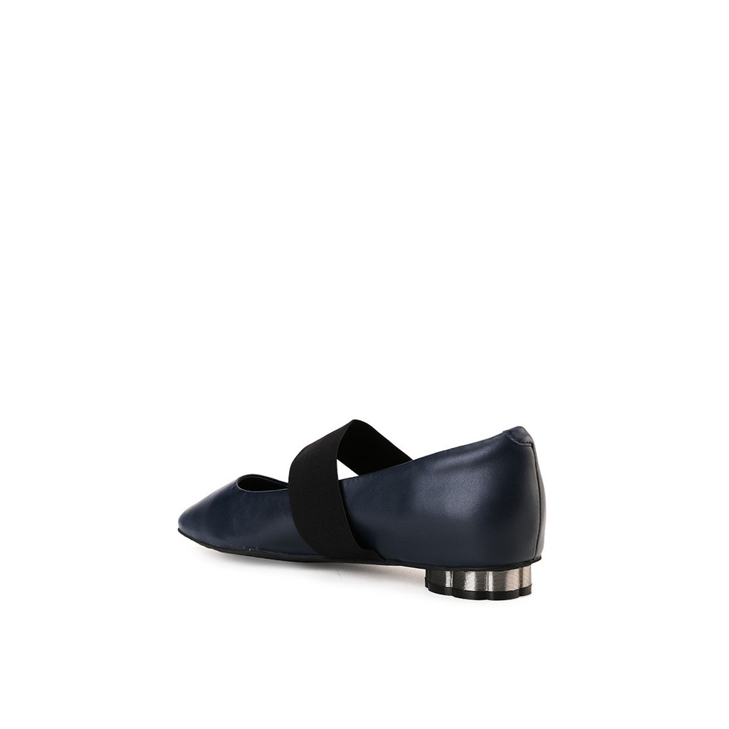 Sepatu Flat Shoes Obermain Wanita Terbaru Original A-gianne Navy