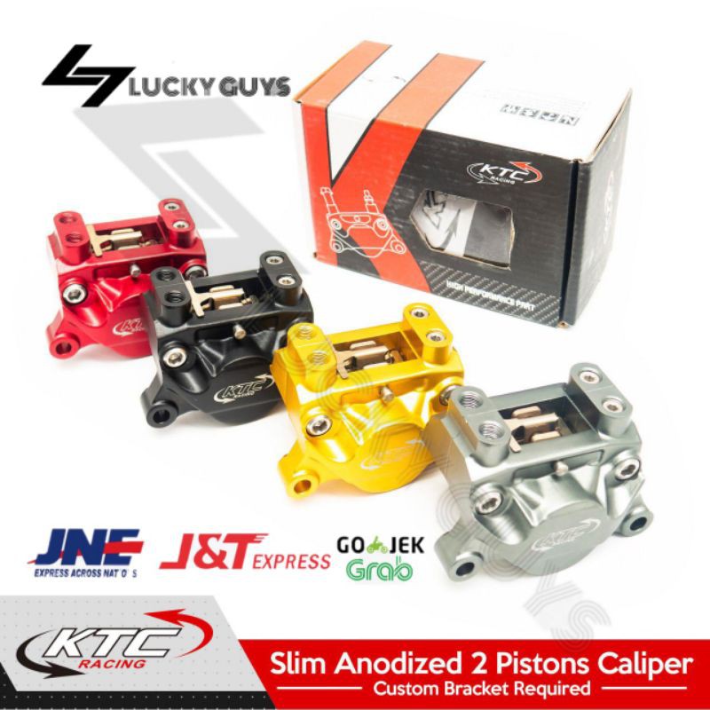 Kaliper KTC 2 Piston Slim Radial Universall