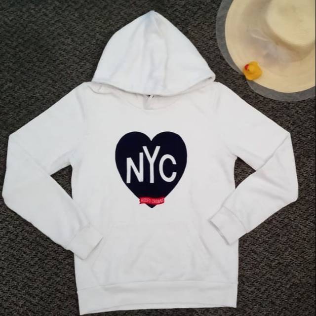 HOODIE PUTIH NYC