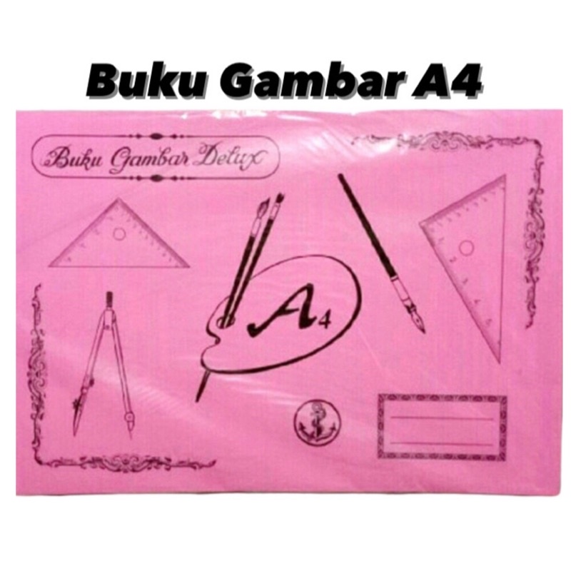 

Buku gambar A4 murah harga perbungkus isi 25pc cuma