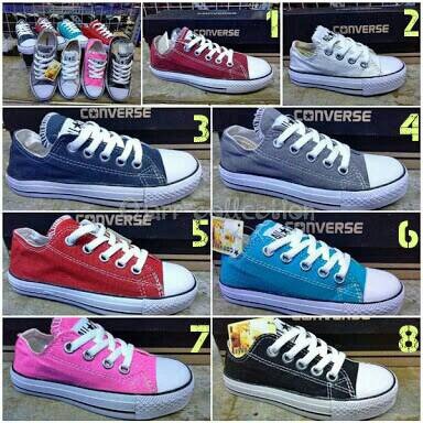 PROMO Sepatu Converse All Star Anak 2 3 4 5 tahun sd smp TERBARU
