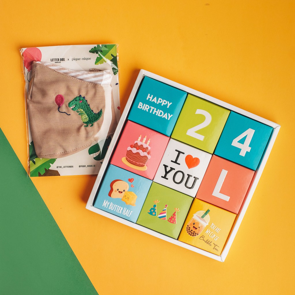 

Letter Box - Bundle New Normal Chocolate dan Masker Kain 3ply