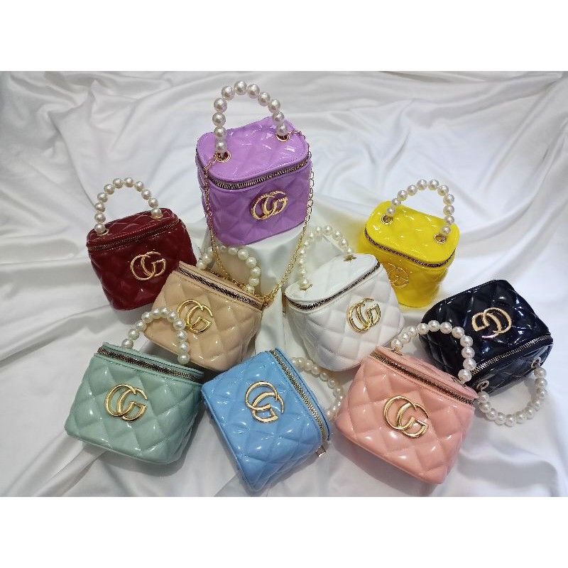 Tas Jelly Mini // Tas Selempang Mini // Tas Handbag // Jelly Bag Mutiara Gaya Korea // Tas Jelly Import