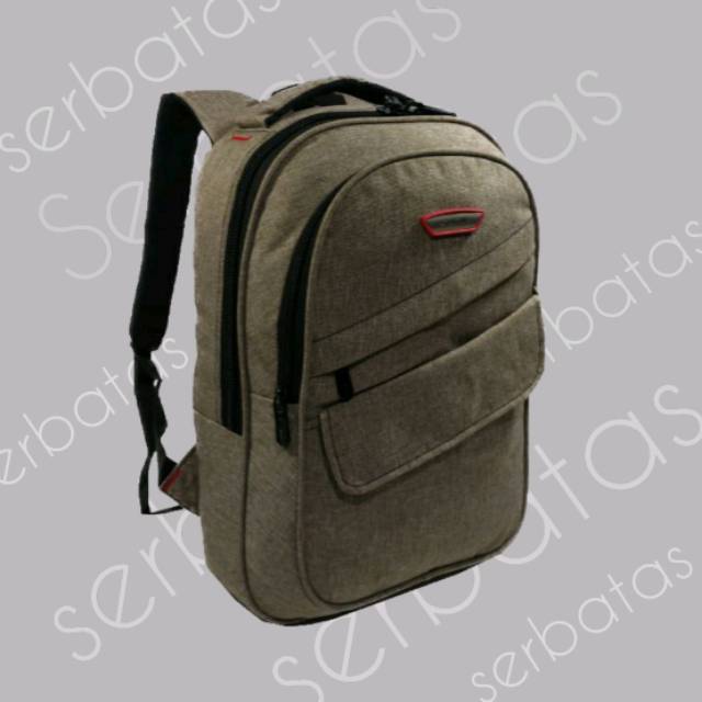 Tas ransel pria Backpack tas laptop polo AL'F 029