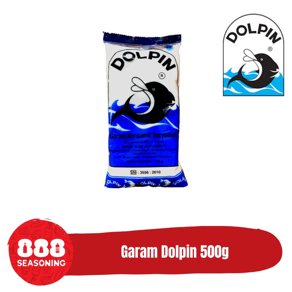 

GARAM DOLPIN (Garam Meja Beryodium) 500g