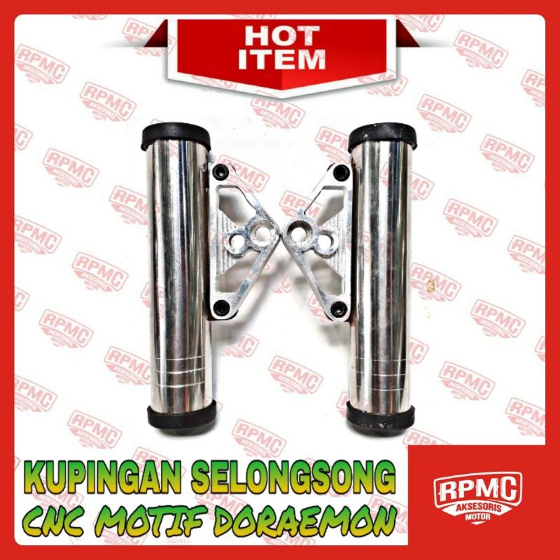 KUPINGAN LAMPU DEPAN CNC CB GL PRO MAX GL 100 MEGAPRO TIGER BRAKET SELONGSONG LAMPU DEPAN JUTE DEPO 