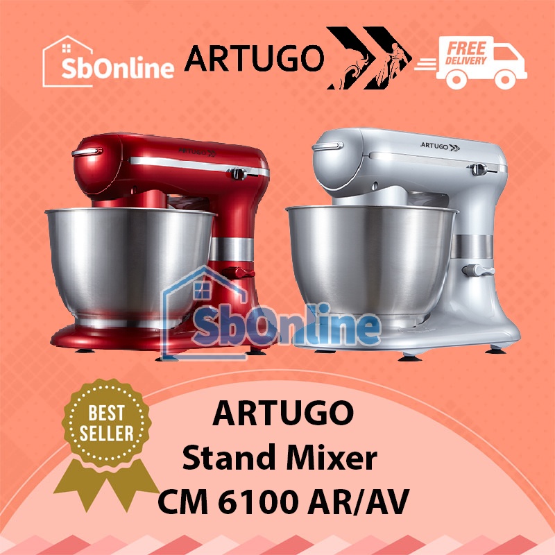 ARTUGO Stand Mixer - CM 6100 AR/AV