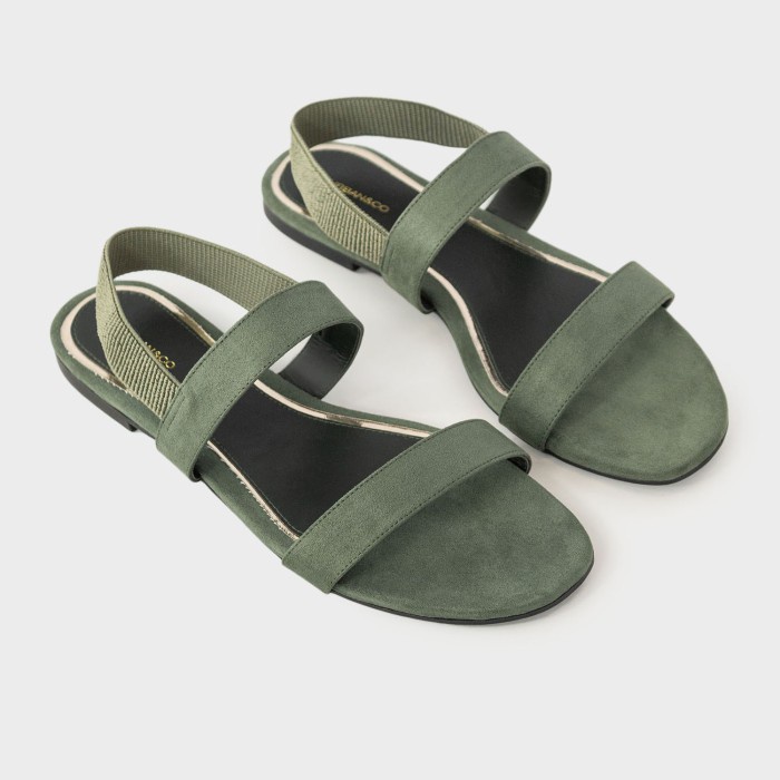 URBAN&CO ESSENTIALS SANDAL DHINA - GREEN, 36