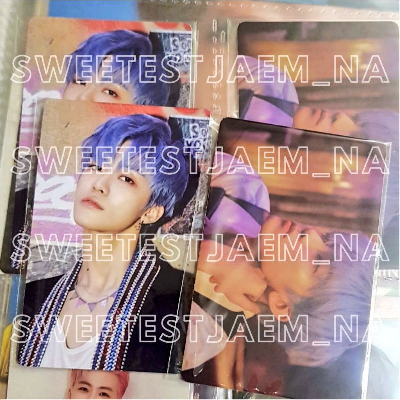sticker reload jaemin set pc photocard nct dream