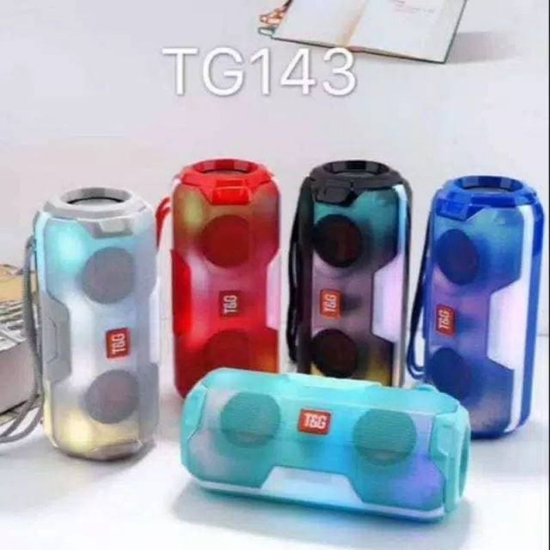 SPEAKER BLUETOOTH T&amp;G 143 PORTABLE LED