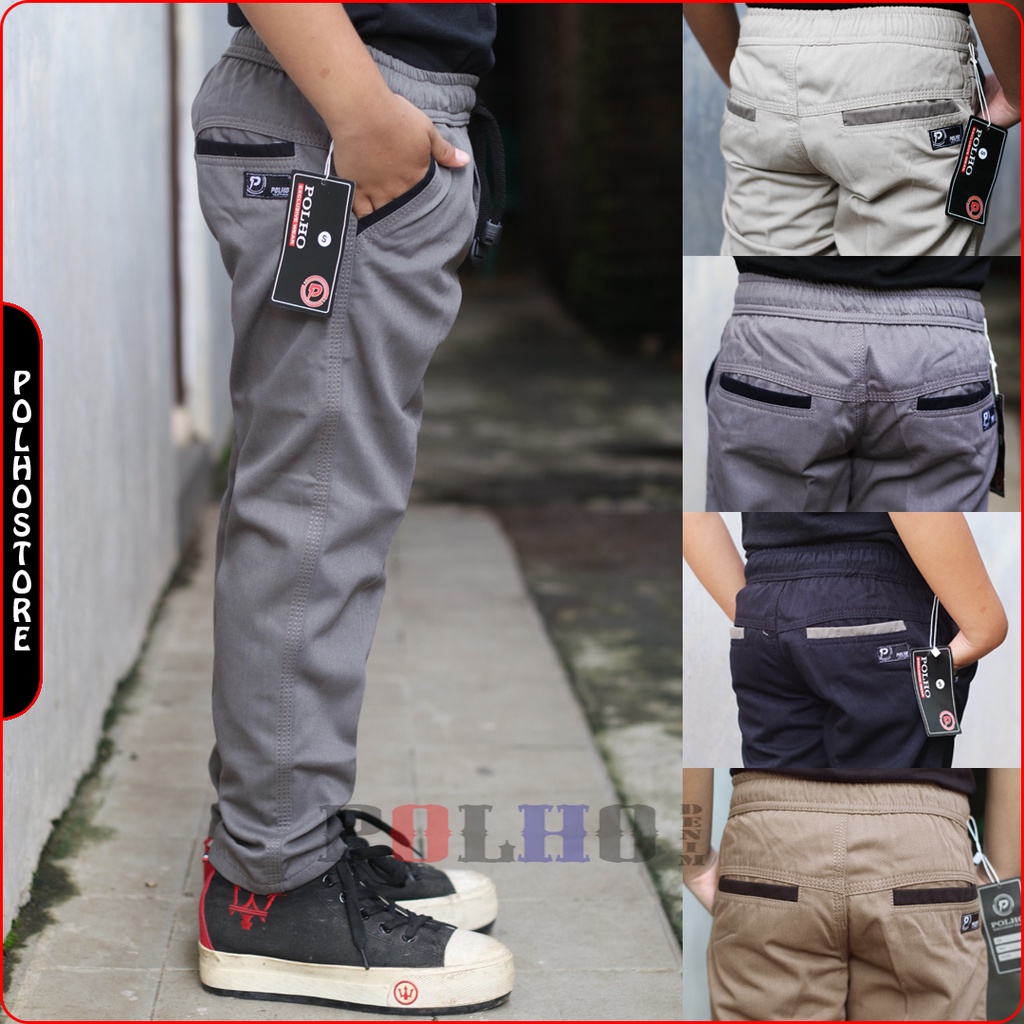 Celana Cargo Anak / Celana Chino Anak / Celana Anak Usia 1-12 Tahun