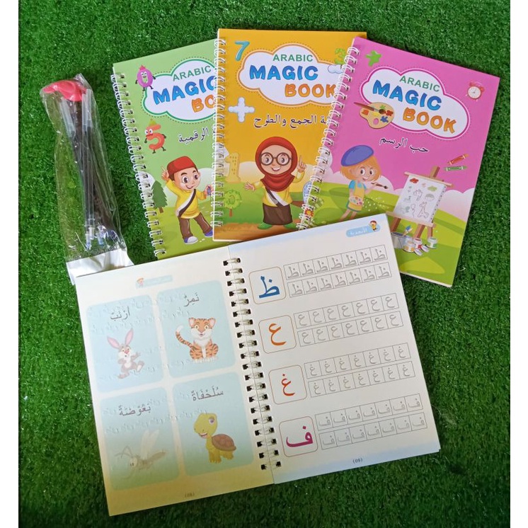 

ZvhaShop SankBook Hijaiyah (Buku Tulis Hapus Ajaib)