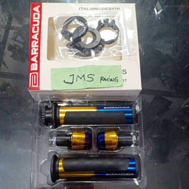 hand grip peganggan stir kiri kanan baracuda tuton universal vixion nmax aerox beat mio cb r15 vario
