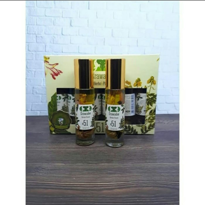 COD Minyak angin gosok erawade erawadee no 51 ori Thailand