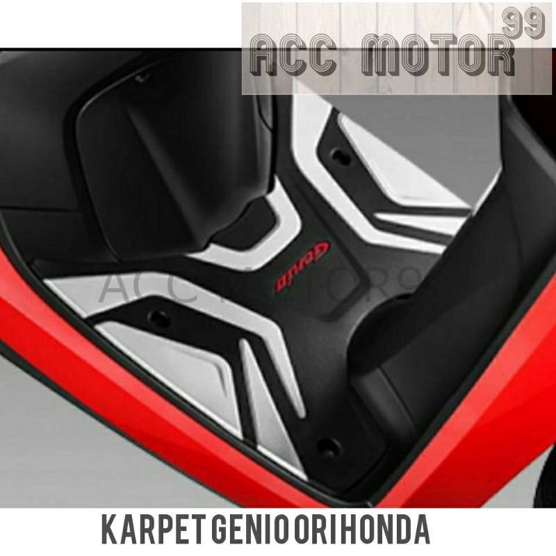 Karpet Genio Alas kaki Genio Pijakan kaki Genio Original Honda