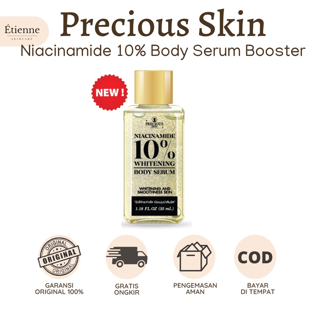 Jual PRECIOUS SKIN Niacinamide 10% Whitening Body Serum Booster ...