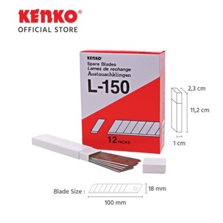 

isi cutter kenko L-150 /MATA PISAU KENKO BESAR /REFILL L150 /L 150