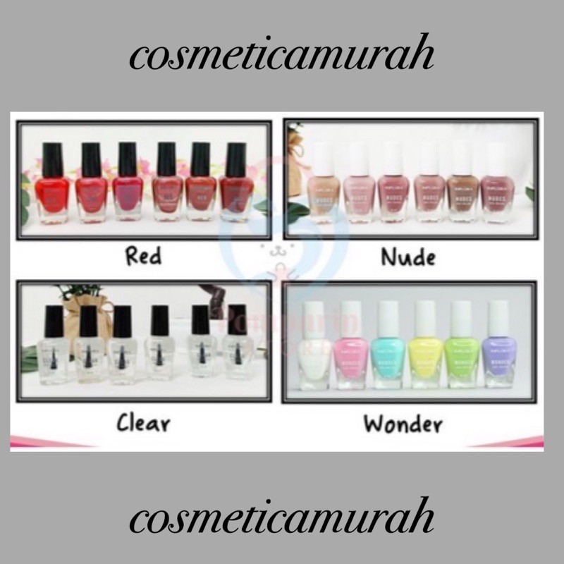 harga satuan [ pcs ] kutek implora terbaru -- implora nail polish new shade -- implora kutek wonder -- kutek red implora