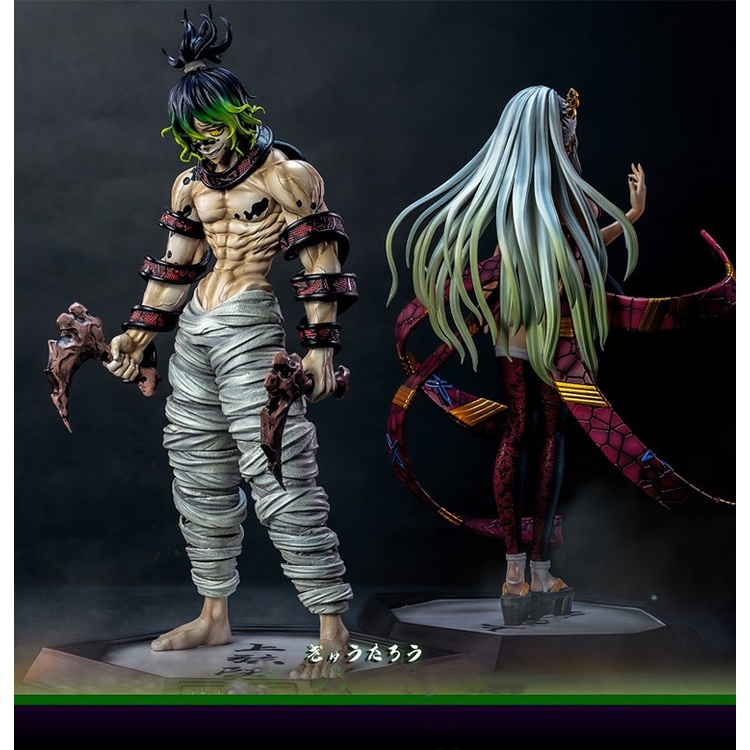 2022 Action Figure Anime Demon Slayer Juuni Kituki 30cm Bahan PVC Untuk Koleksi