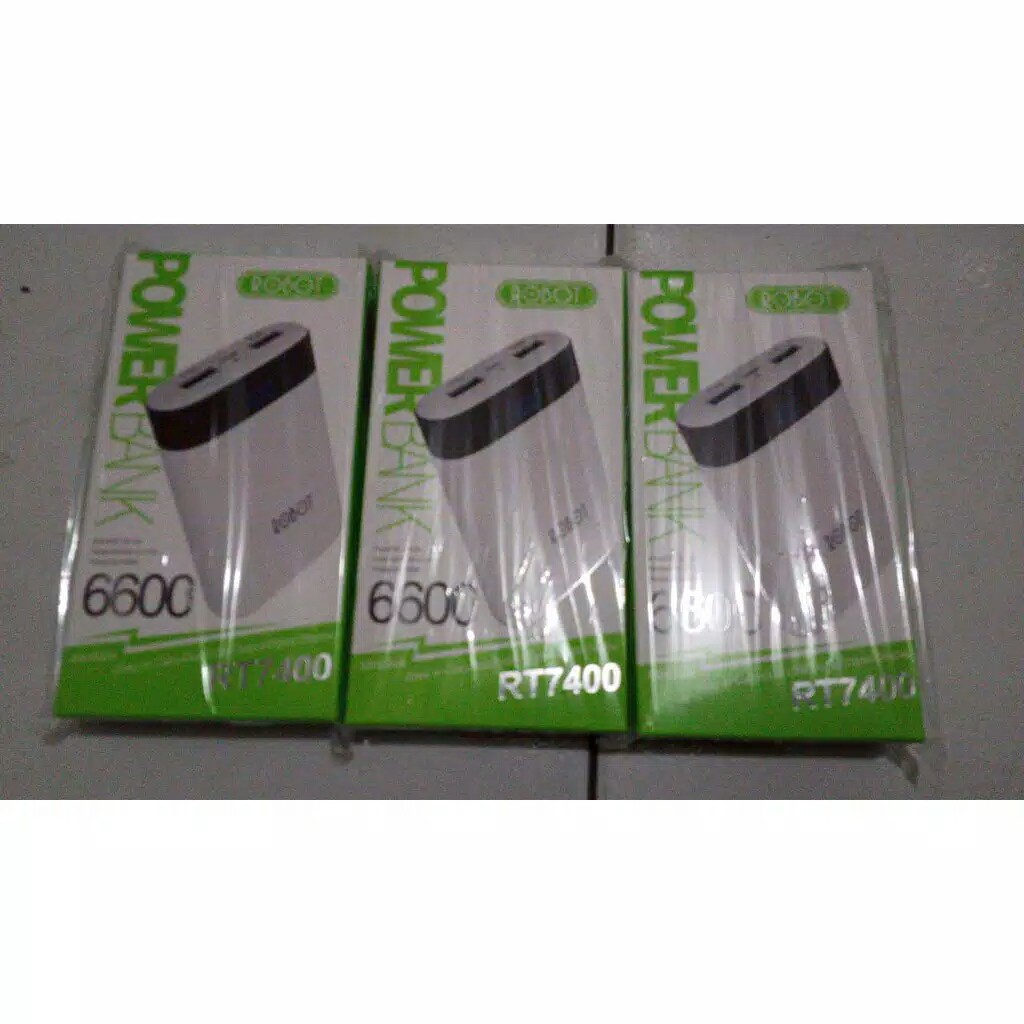 Power Bank Robot RT7400 6600mAH