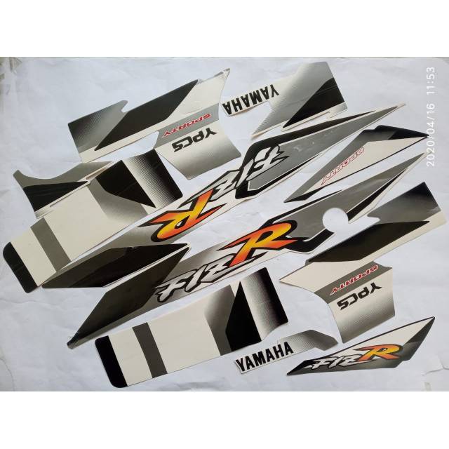 stiker striping yamaha f1zr 2001