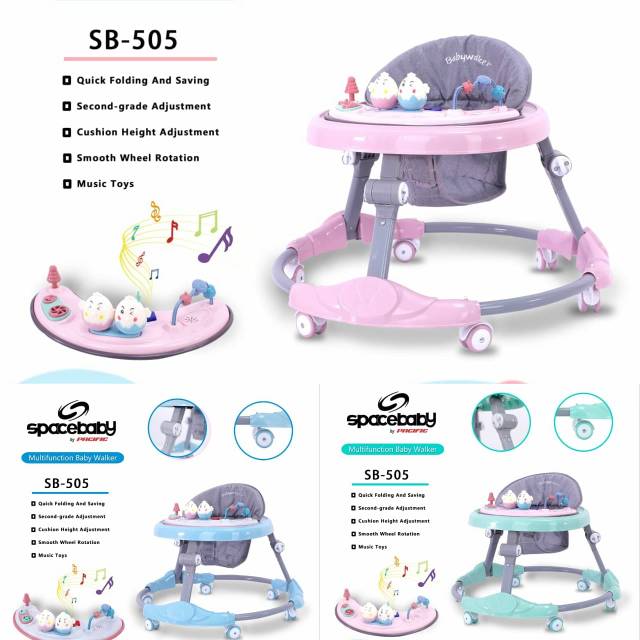 Baby walker space baby