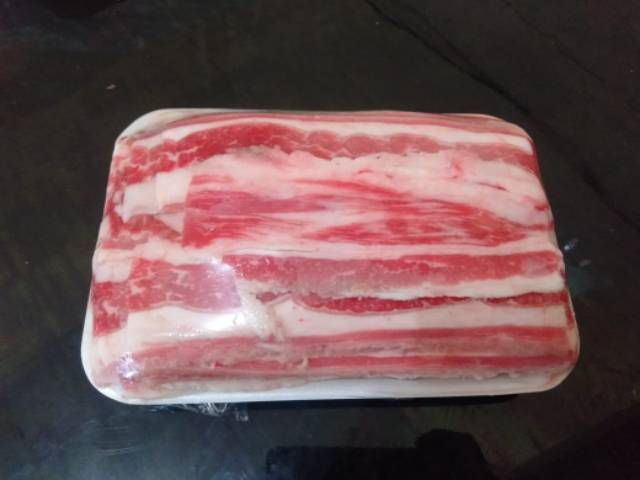 DAGING SAPI (BEST SELLER) BEEF SLICE SHORTPLATE 500gram IRIS TIPIS COCARI