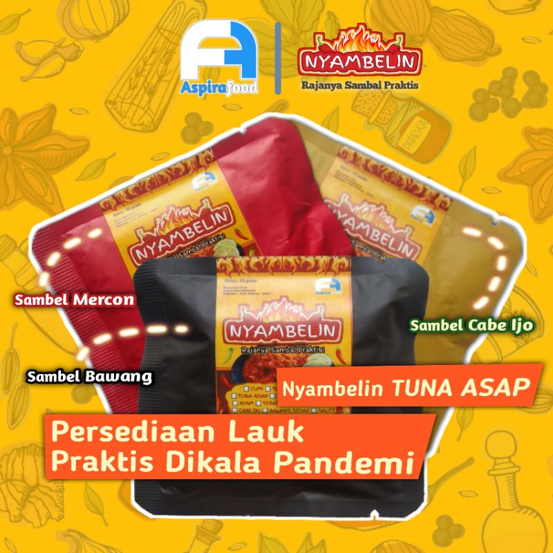 SAMBAL TUNA ASAP PREMIUM NYAMBELIN RAJANYA SAMBEL PRAKTIS