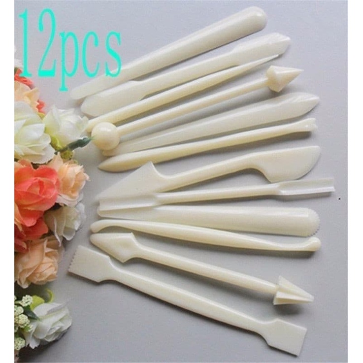 ClayFondant Modelling Tools Set (12pcs)