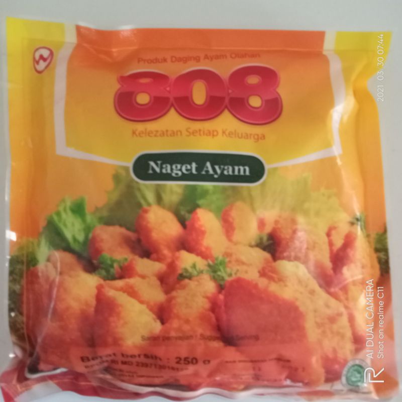 

808 Naget Ayam 250 gr