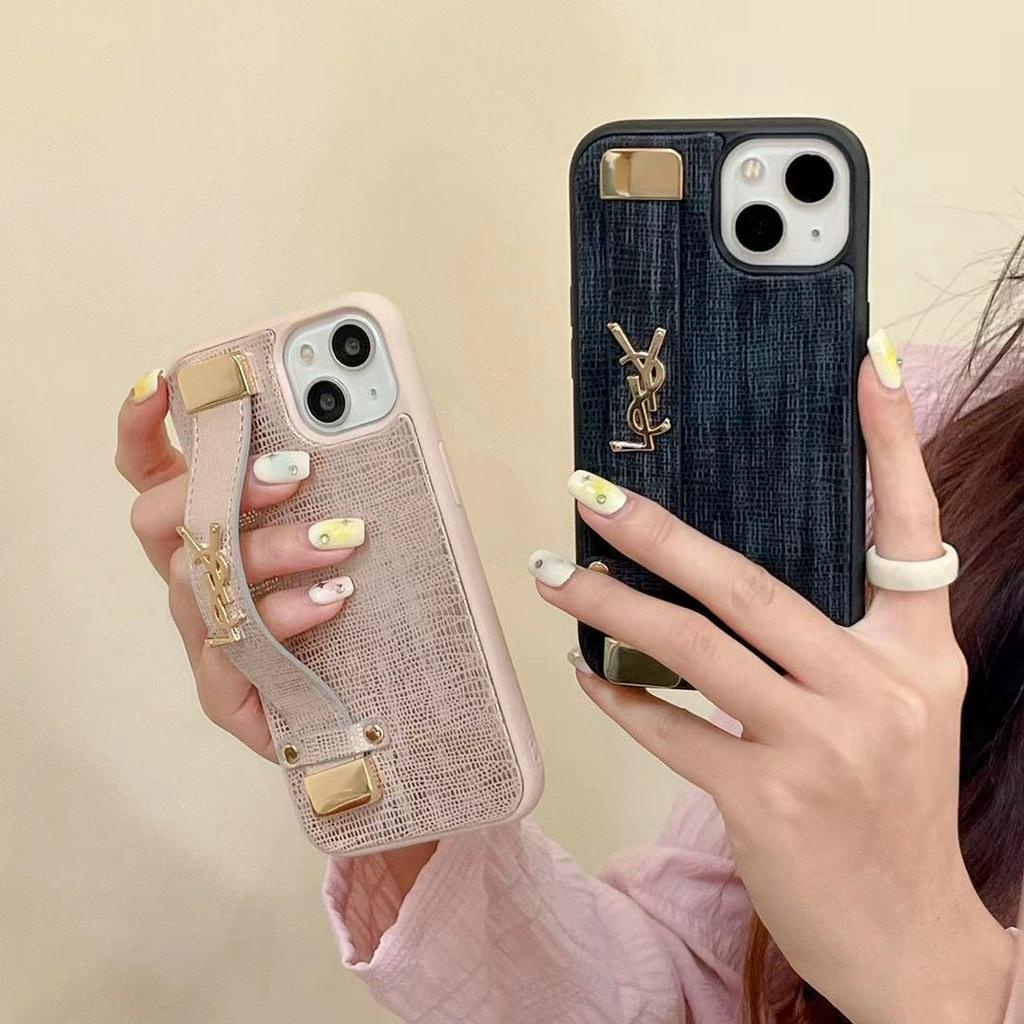 Casing Softcase Grip Holder Standing case Macaron FJ11 For Iphone 12 13 14 Pro max Plus 14+ 14Plus