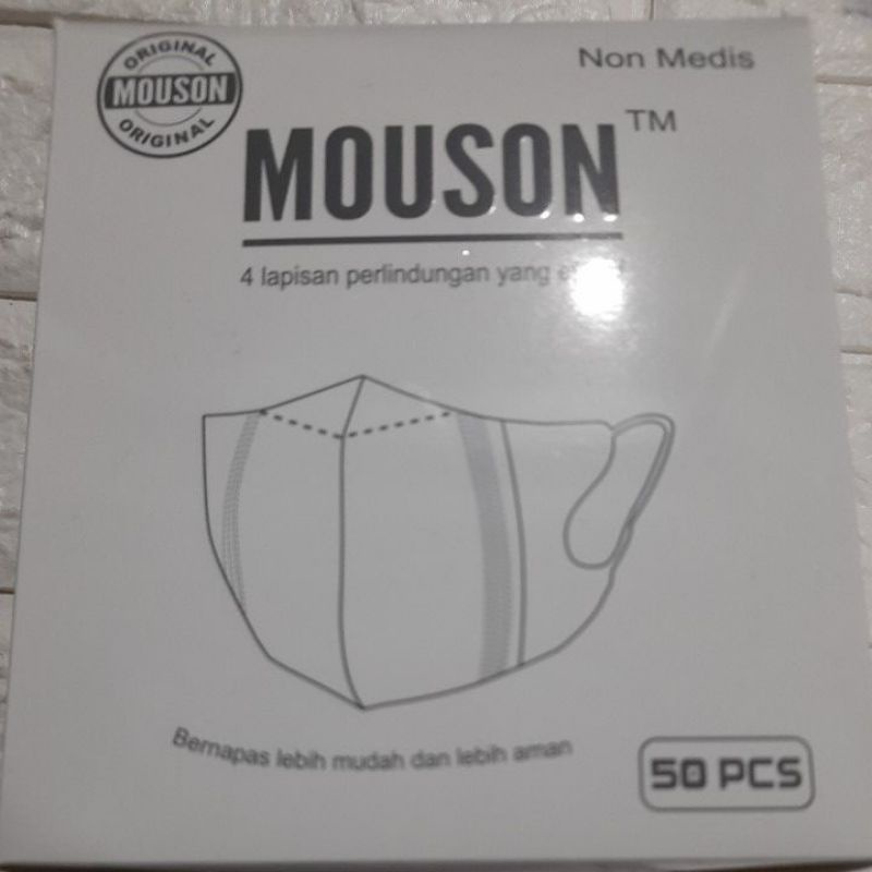 Mouson Duckbill 4Ply Putih