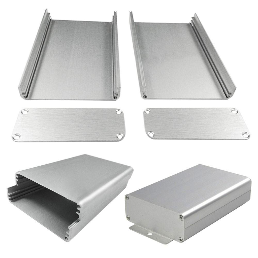 Solighter Papan Sirkuit Kerang Aluminium Shielding Box Tool Kotak Proyek Elektronik