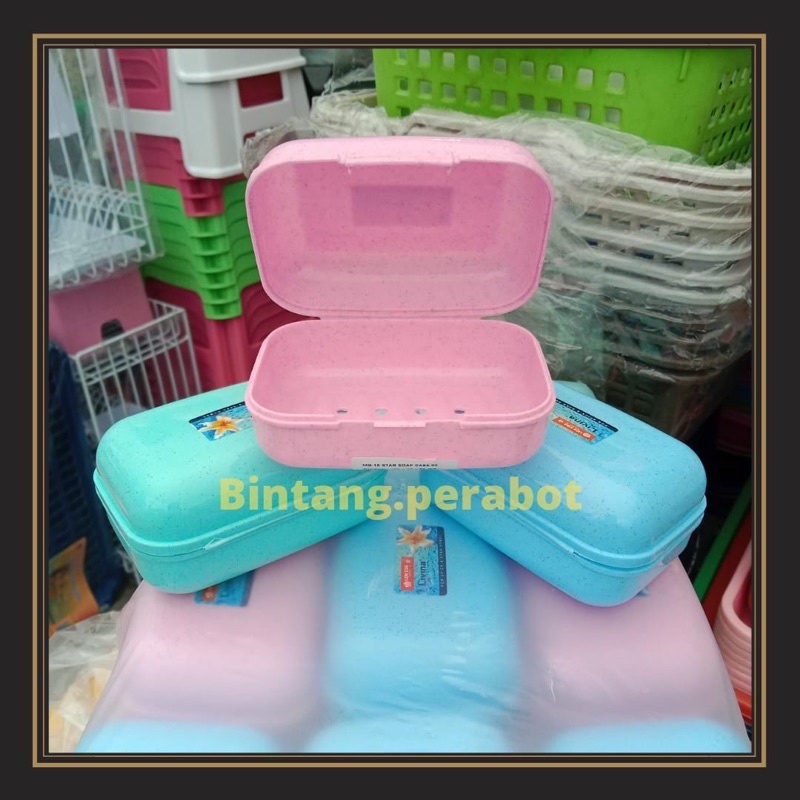 LION STAR - Kotak Sabun Batangan / Tempat Sabun Mandi Batangan